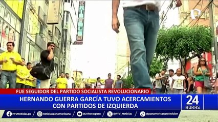 Hernando Guerra García: De representante estudiantil a figura importante del fujimorismo