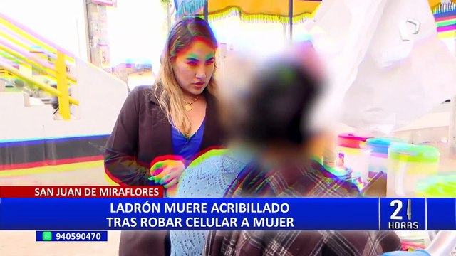 SJM: investigan asesinato de delincuente tras asalto a mujer