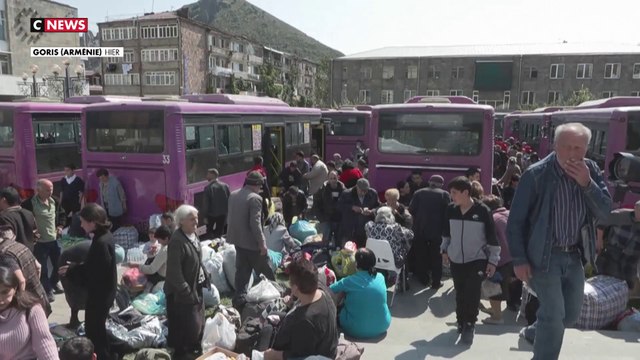 Arménie : l'exode du Haut Karabakh continue