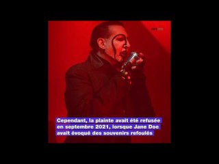 VIDEO: Marilyn Manson règle une plainte pour viol à l’amiable