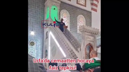 'Faiz haramdır' diyen imama tepki: Gerçeği niye söylemiyorsun, devlet bunu yapıyor!