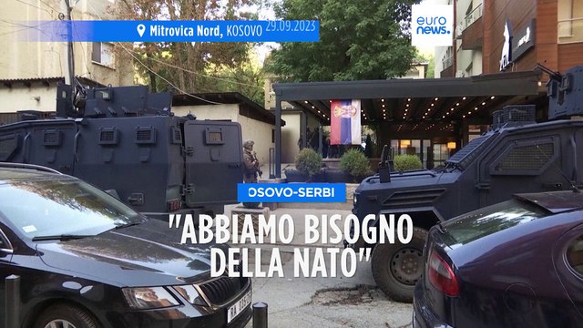 Kosovo e Serbia d'accordo: Abbiamo bisogno della Nato . Aumenterà la presenza della Kfor