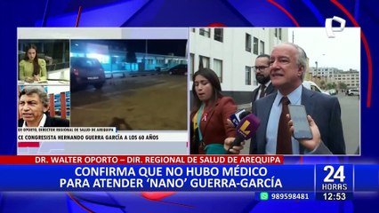 Hernando Guerra García: Centro de salud a donde fue llevado legislador no tenía médico de turno