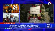 Hernando Guerra García: restos de congresista llegaron a Cementerio Jardines de la Paz