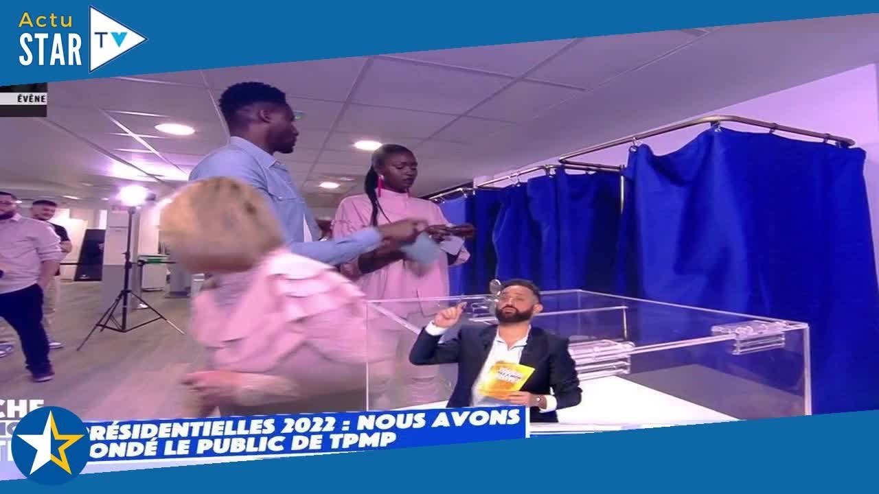 Cyril Hanouna fait un sondage pour la présidentielle dans le public de TPMP et les résultats sont tr