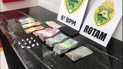 Suspeito de tráfico de drogas é preso pela Rotam em Santa Lúcia