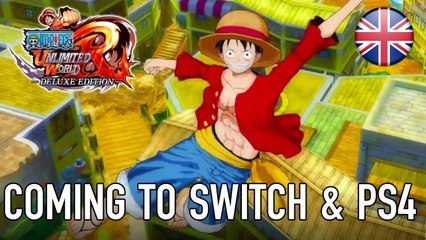 One Piece: Unlimited World Red - Deluxe Edition - PS4/SWITCH/PC - Coming to Switch & PS4