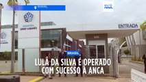 Lula da Silva operado com sucesso à anca