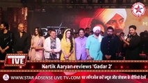 Kartik Aaryan reviews 'Gadar 2'