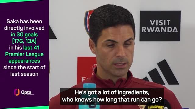 We have to protect Saka - Arteta
