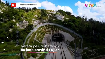 China Luncurkan Jalur Kereta Cepat Dekat Selat Taiwan