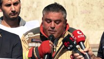 Les pompiers ont exprimé leurs revendications à Ankara. Tous les sénateurs locaux Dédé： ＂Une indemnisation en cas d'incendie spécifique à la profession de pompier devrait être prévue＂