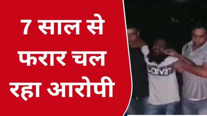 मथुरा: 25 हज़ार रुपये के इनामी बदमाश को मुठभेड़ के दौरान किया गिरफ्तार