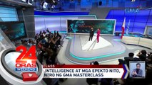 Artificial intelligence at mga epekto nito, naging sentro ng GMA Masterclass | 24 Oras Weekend