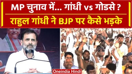 Tải video: Rahul Gandhi, Congress की Jan Akrosh Rally में PM Modi और BJP पर कैसे बरसे ? | MP | वनइंडिया हिंदी