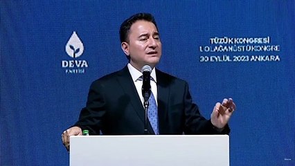 Parti DEVA Ali Babacan : Nous participerons aux élections locales sous notre propre nom et avec nos propres candidats.