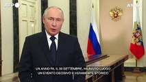 Putin celebra la 