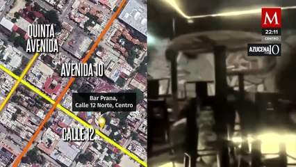 Disparan a establecimiento en Playa del Carmen; hay una turista herida