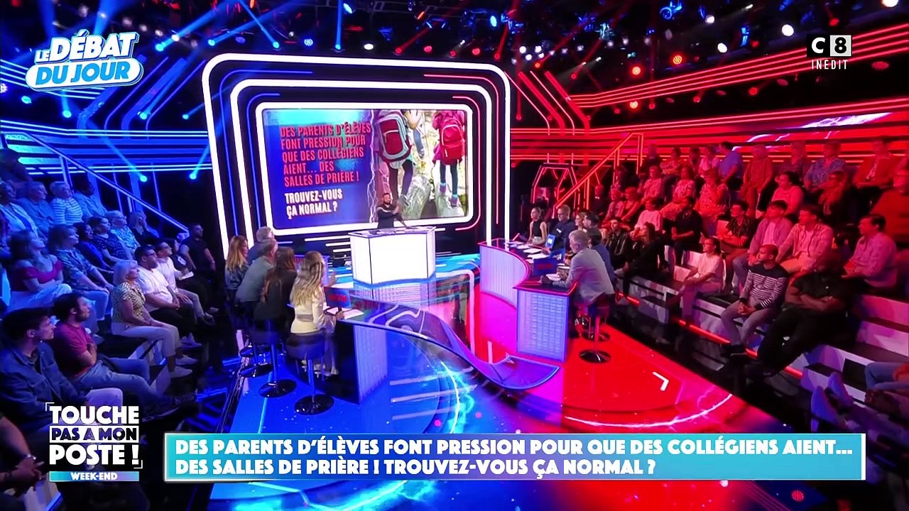 Hugo Manos recadré par Cyril Hanouna dans "TPMP Week-end" ce vendredi 29 septembre 2023 sur C8.