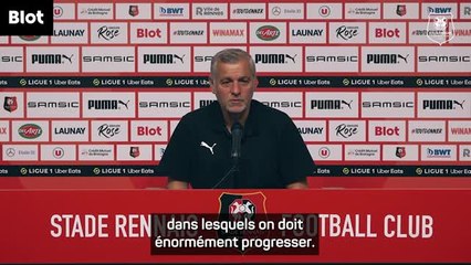Rennes - Genesio sur le suivi psychologique des joueurs : "C'est un des domaines dans lesquels on doit progresser"