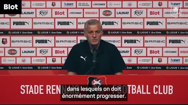Rennes - Genesio sur le suivi psychologique des joueurs : C'est un des domaines dans lesquels on doit progresser