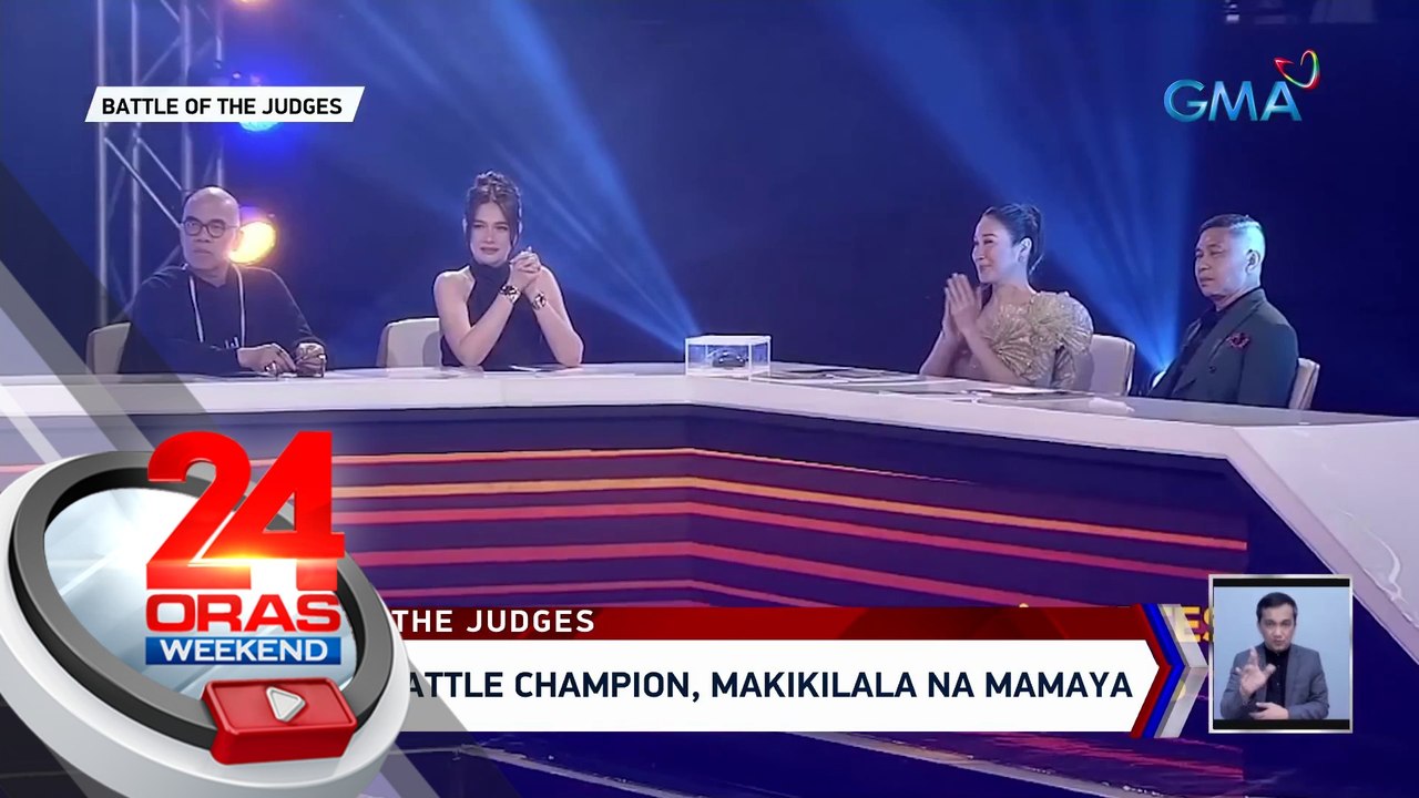 Ultimate battle champion sa Battle of the Judges, makikilala na mamaya | 24 Oras Weekend
