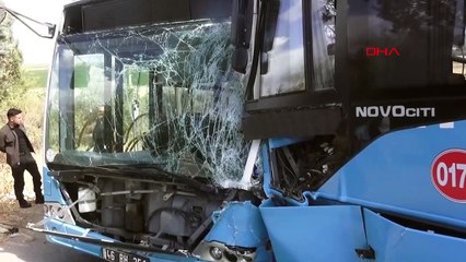 Des bus publics sont entrés en collision à Kahramanmaraş : 9 blessés