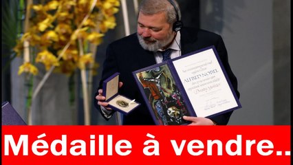 Mouratov : Le Nobel de la Paix russe vend sa médaille en faveur des réfugiés ukrainiens