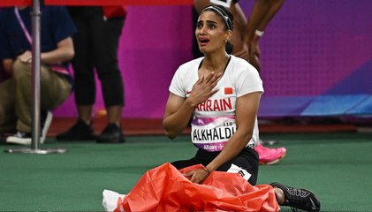 البحرينية هاجر الخالدي تحرز برونزية سباق 100م
