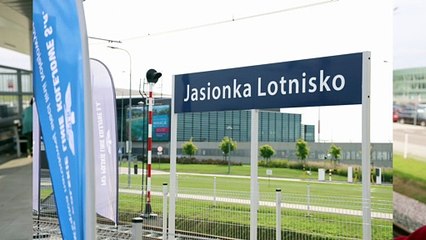Inauguracja połączenia kolejowego Rzeszów - Jasionka