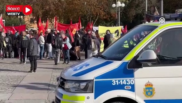 İsveç'te terör örgütü PKK/YPG destekçilerinden yeni provokasyon