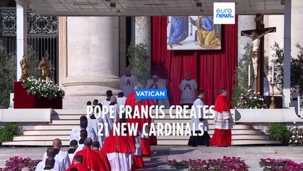 'Diversity is neccessary': Pope Francis elevates 21 new cardinals from around the world
