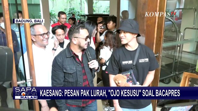 Sebutkan Pesan 'Pak Lurah', Begini Kata Ketum PSI Kaesang Pangarep soal Dukungan untuk Bacapres