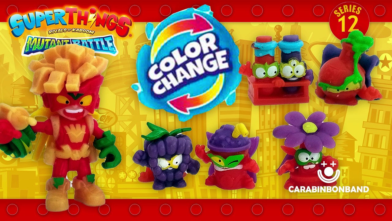 ¡Magia en el agua! Descubre los Superthings que cambian de color - By CARA BIN BON BAND