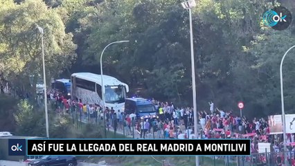 Así fue la llegada del Real Madrid a Montilivi