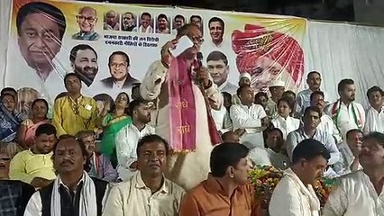 Addressed the public protest march