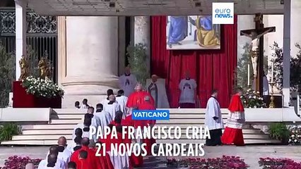 Papa Francisco cria 21 novos cardeais