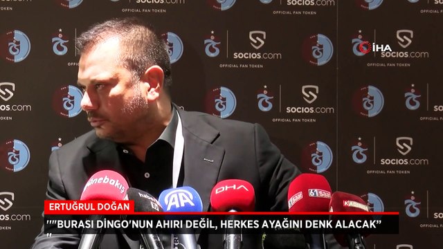 Ertuğrul Doğan: Burası Dingo'nun ahırı değil, herkes ayağını denk alacak!
