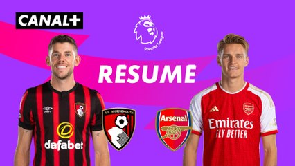 Le résumé de Bournemouth / Arsenal - Premier League 2023-24 (J7)