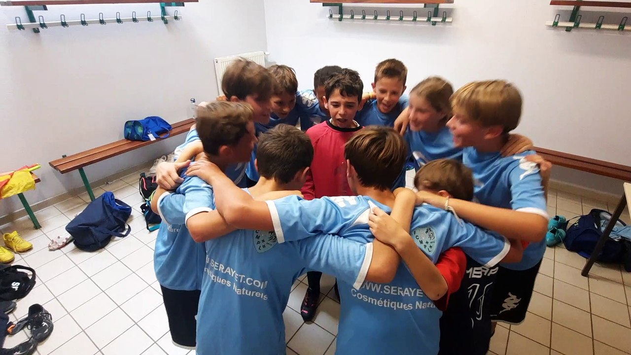 U13 A /// LE CHANT DE VICTOIRE CONTRE ST APOLLINAIRE B (30/09) Vidéo