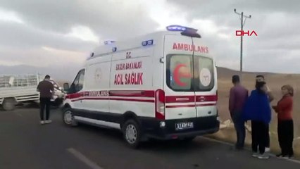 1 personne a perdu la vie dans l'accident où une camionnette et une voiture sont entrées en collision à Niğde