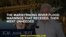 The Maribyrnong River flood warnings that receded, then went unheeded