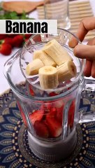 Strawberry Banana Smoothie,Healthy Smoothie