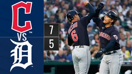 Resumen Guardianes de Cleveland vs Tigres de Detroit / MLB 29-07-2023