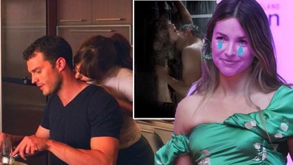 Amelia Warner Desperate to Watch 'Fifty Shades', As Look at Jamie Dornan and Dakota's S-E-X Scenes