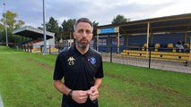 Cole Skuse on Bury Town's 5-0 win at Stowmarket Town in the Isthmian League North Division