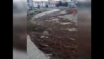 Çorum'da sel felaketi! İstanbul - Samsun D-100 karayolu tek şeritte trafiğe kapandı