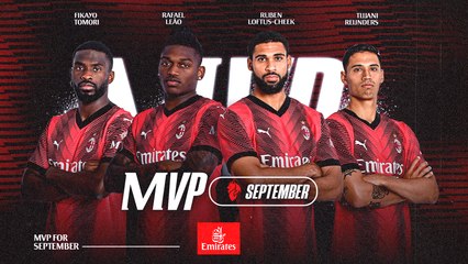 Vota l'MVP Emirates di settembre 2023