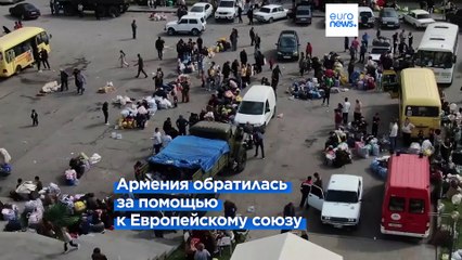 Армения: число вынужденных переселенцев из Нагорного Карабаха превысило 100 тысяч