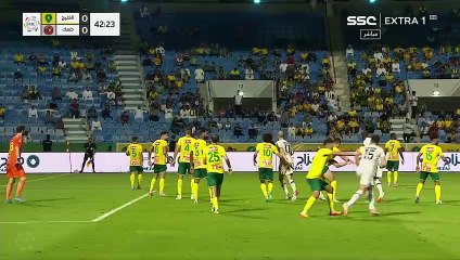 فيديو فاروق شافعي هدافا مع ضمك أمام نادي الخليج السعودي